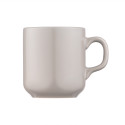 Чашка ARDESTO Carlo, 280мл, кераміка, сірий