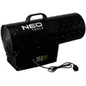 Теплова гармата газова Neo Tools, 50кВт, 500м2, 1000м3/год, чорний, 7.5кг