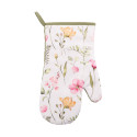 Рукавичка ARDESTO Spring flowers 18х30см, 100% поліестер (верх), 100% бавовна (низ), білий