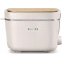 Тостер Philips Series Eco Conscious Edition 830Вт, кришка від пилу, пластик, білий