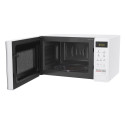 Мікрохвильова піч LG, 20л, електрон. керування, 700Вт, дисплей, білий