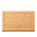Дошка кухонна з жолобом ARDESTO Midori, 25х16х1.5см, бамбук