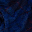 Плед ARDESTO Flannel 160х200см, 100% поліестер, клітинка, синій