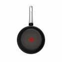 Сковорода Tefal Excellence Fusion,24см, алюміній, нержавіюча сталь, бакеліт, чорний