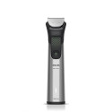 Тример Philips Series 9000, для бороди, голови та тіла, насадок-15, OneBlade в компл., сталь, сірий
