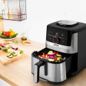 Мультипіч Tefal Easy Fry Silence Smart, 1670Вт, чаша-5л, сенсорне керув., 55 програм, пластик, сірий