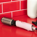 Фен-щітка Remington Coconut Smooth, 1000Вт, 2 режими, іонізація, хол. обдув, 2 насадки, чорно-рожевий