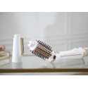 Фен-щітка Rowenta Brush Activ' Ultimate Care, 700Вт, 3 режими, іоніз-я, хол. обдув, оберт. насадок, кераміка, біло-золотий