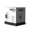 Теплова гармата електрична Neo Tools, 3кВт, 80м2, 354м3/год, нагрів. елемент - нерж. сталь, IPX4, чорний, 3.5кг