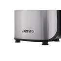 Соковитискач ARDESTO шнековий 200Вт, чаша-0.6л, жмих-0.6л, пластик/метал, сріблясто-чорний