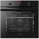 Комплект Hansa (духовка електрична + поверхня газ на склі), чорний