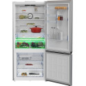 Холодильник Beko з нижн. мороз., 193x83x76, xолод.відд.-400л, мороз.відд.-170л, 2дв., А+, NF, HarvestFresh, інвертор, нерж