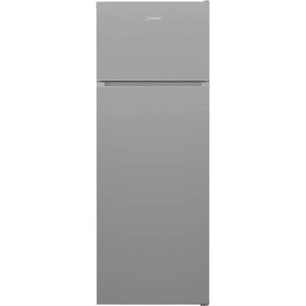 Холодильник Indesit з верхн. мороз., 160.6x54х57.4, холод.відд.-204л, мороз.відд.-46л, 2дв., А++, ST, сріблястий