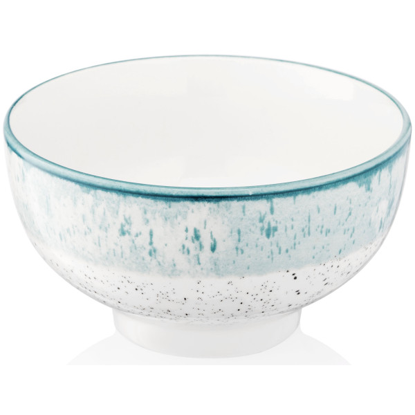 Салатник ARDESTO Siena, 11.5см, порцеляна, біло-блакитний