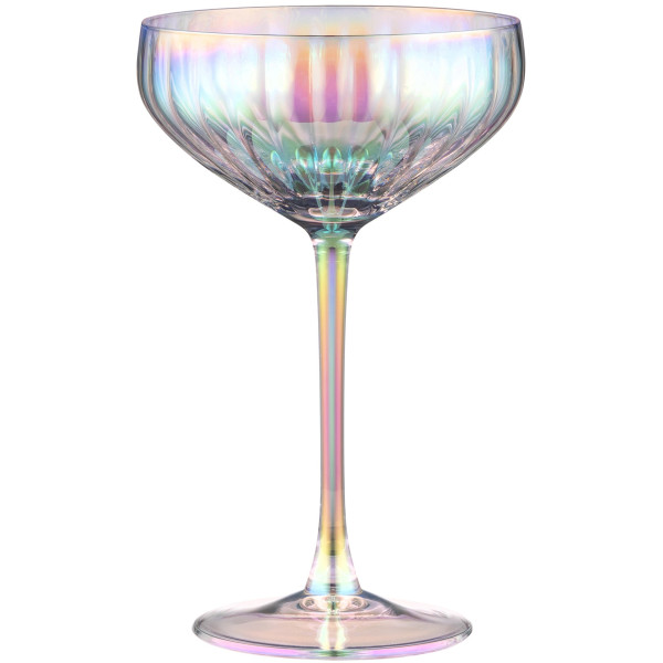 Набір келихів для шампанського ARDESTO Black Mars Zenith 310мл, 2шт, скло, прозорий