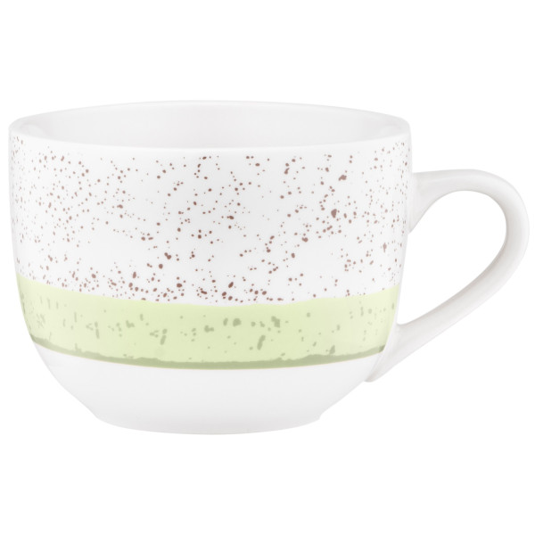 Чашка ARDESTO Siena, 500мл, порцеляна, біло-зелений