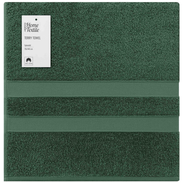 Рушник махровий ARDESTO Splendid 70х140см, 100% бавовна, зелений