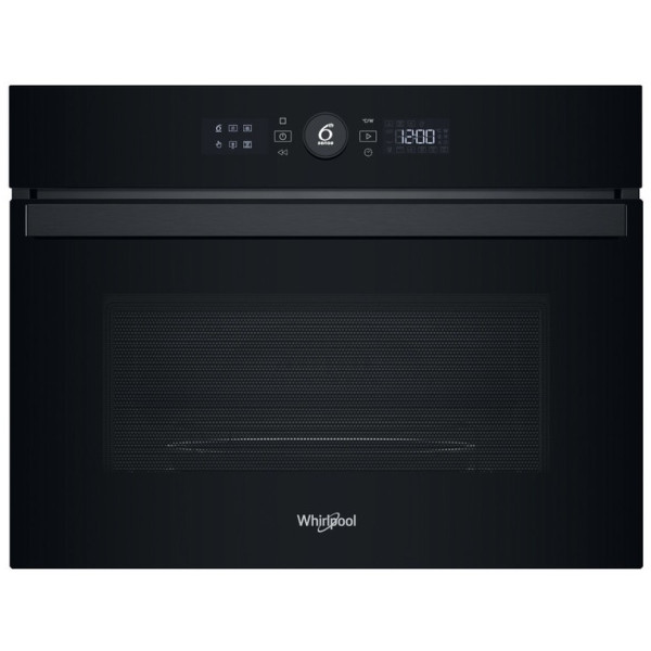 Духова шафа Whirlpool електрична компактна, 40л, дисплей, конвекція, ф-ція мікрохвиль, чорний