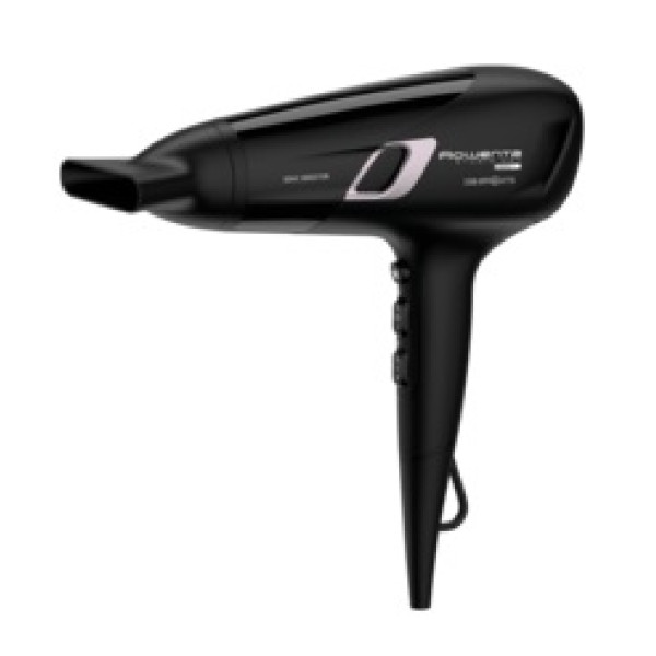 Фен Rowenta Studio Dry Glow, 2100Вт, 3 режими, іонізація, хол. обдув, чорний