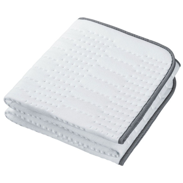 Електропростирадло Beurer, 130x75см, 50Вт, 3 режими, фліс, білий