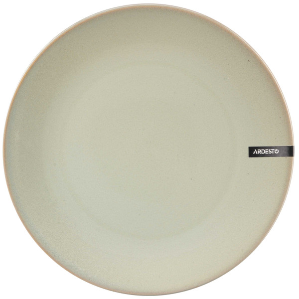 Тарілка обідня ARDESTO Lecco, 27см, кераміка, сірий