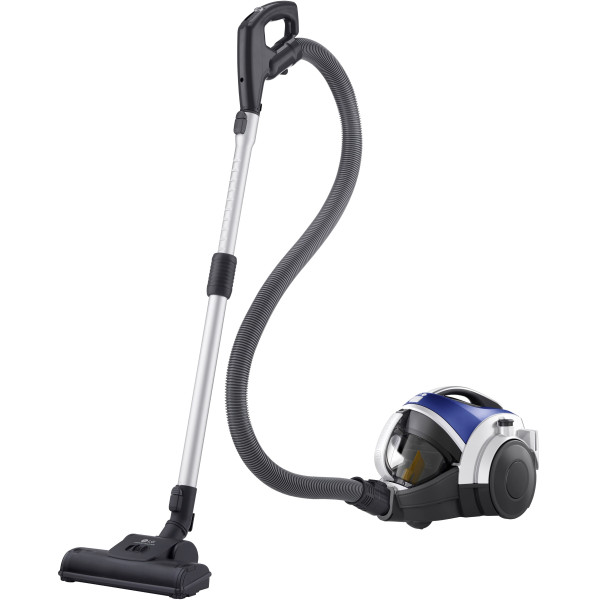 Пилосос LG контейнерний, 650Вт, конт пил -1.2л, HEPA14, компресор, турбо-щітка Pet Brush, синій