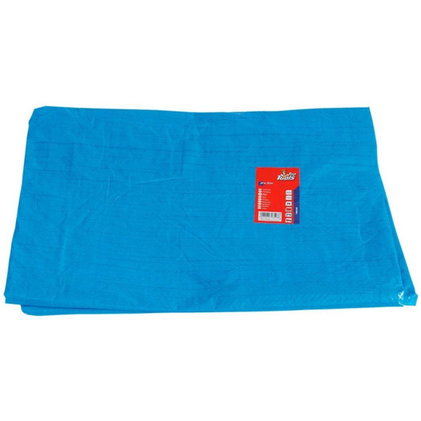 Тент Top Tools, 4x6м, поліетилен, 60г/м2, синій