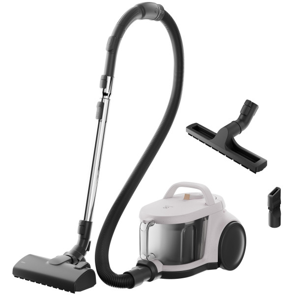 Пилосос Electrolux контейнерний, 850Вт, конт пил -2л, HEPA12, 3 насадки, білий