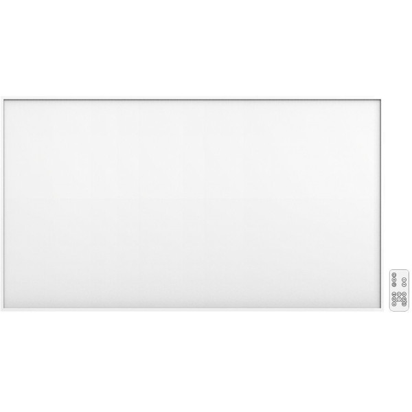 Панель інфрачервона Neo Tools, 600Вт, дистанційне управління, 100х60х3.8см, IP24, термостат, білий