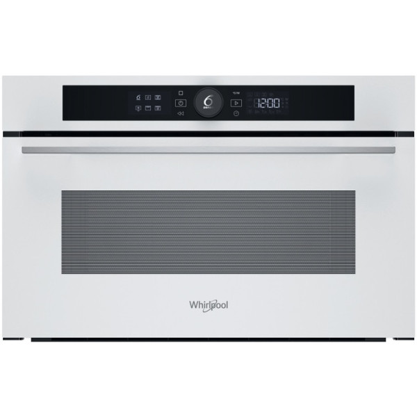 Мікрохвильова піч Whirlpool вбудована, 31л, електронне упр., 1000Вт, гриль, дисплей, білий