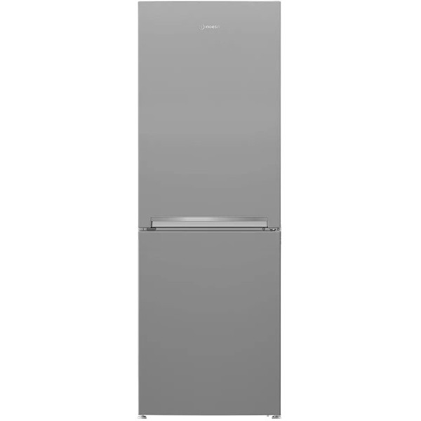 Холодильник Indesit з нижн. мороз., 173.6x60х65.2, холод.відд.-209л, мороз.відд.-113л, 2дв., А+, ST, сріблястий