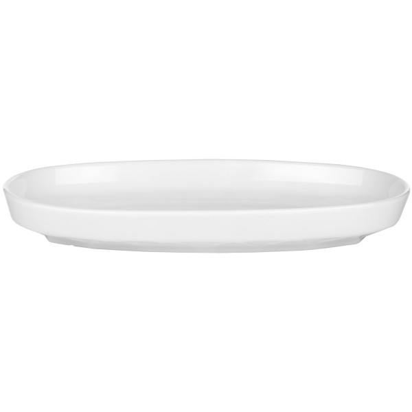 Форма для запікання ARDESTO Gemini, 29.8х18.8х4см, порцеляна, овальна, білий