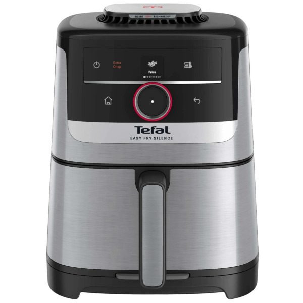 Мультипіч Tefal Easy Fry Silence Smart, 1670Вт, чаша-5л, сенсорне керув., 55 програм, пластик, сірий