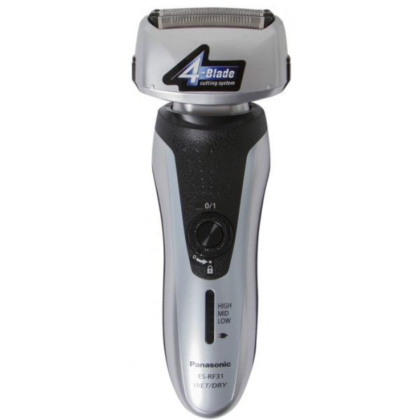 Бритва електр. Panasonic сіткова, 10000 об/хв, бритв.головок-4, Li-Ion, сух.+волог., тример, срібний