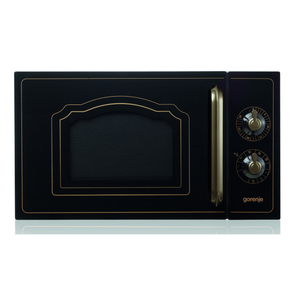 Мікрохвильова піч Gorenje, 20л, мех. керув., 700Вт, гриль, чорний