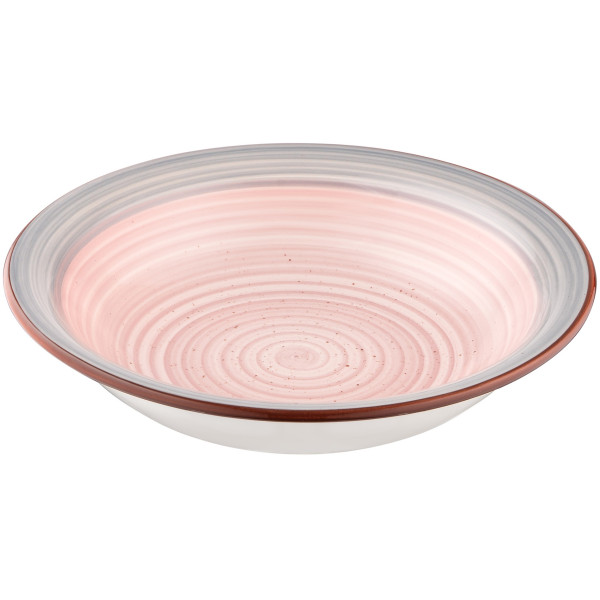 Тарілка супова ARDESTO Salerno, 680мл, 21см, кераміка, багатокольоровий