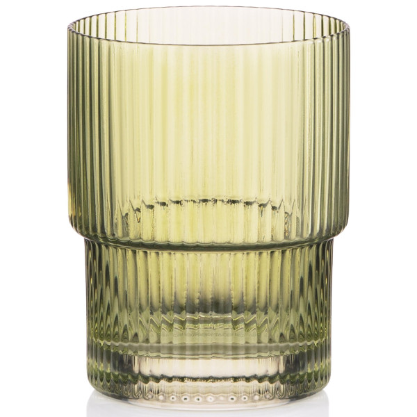 Набір склянок низьких ARDESTO 200мл, 2шт, скло, зелений