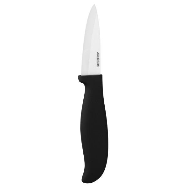 Ніж керамічний для овочів ARDESTO Fresh, 7.5см, кераміка, пластик, чорний