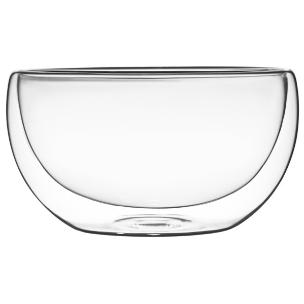 Піала ARDESTO з подвійними стінками, 14.5см, боросилікатне скло, прозорий