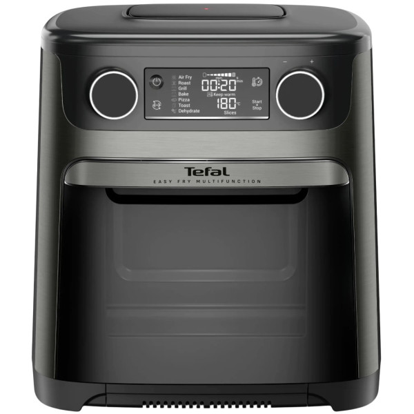 Мультипіч Tefal Easy Fry Multifunctional, 1800Вт, механічне керув., 9 програм, пластик, чорний