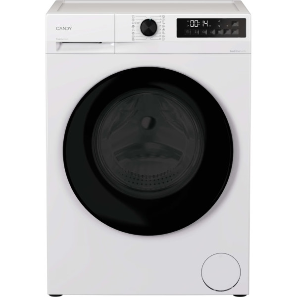 Прально-сушильна машина Candy ProWash&Dry 300 фронтальна, 9(6)кг, 1400, A, 54.8см, дисплей, пара, інвертор, люк чорний, білий