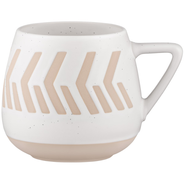 Чашка ARDESTO Auro, 440мл, кераміка, білий