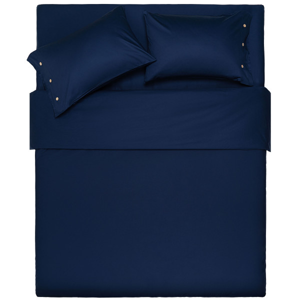 КПБ 1.5сп ARDESTO Mix&Match, підковдра 160х220см, простирадло 180х240см, наволочки (2) 50х70см, 100% бавовна, сатин, синій