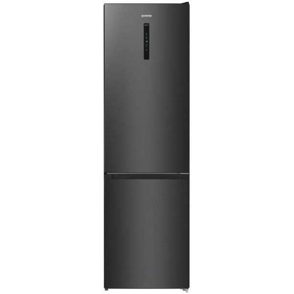 Холодильник з нижн. мороз. камерою Gorenje NRK620EABXL4, 200х60х60см, 2 двері, 235( 96)л, А++, Total NF , Зона св-ті, Зовн. Дисп