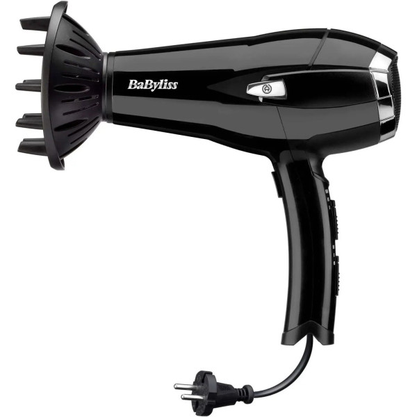 Фен Babyliss CordKeeper, 2000Вт, 3 режими, іоніз-я, хол. обдув, змотка шнура, чорний