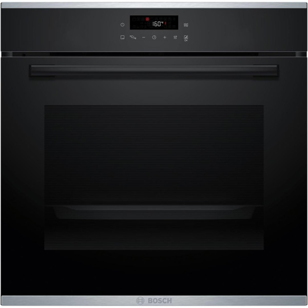 Духова шафа Bosch електрична, 71л, A+, дисплей, конвекція, піроліз, телескопічні направляючі, чорний