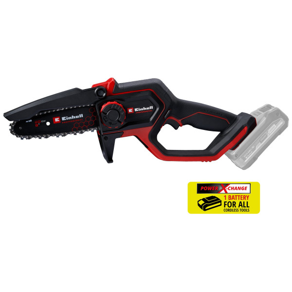 Пила ланцюгова акумуляторна Einhell GP-PS 18/20 Li BL - Solo 18В шина 192мм різ 150мм 8м/с 1.38кг без АКБ та ЗП