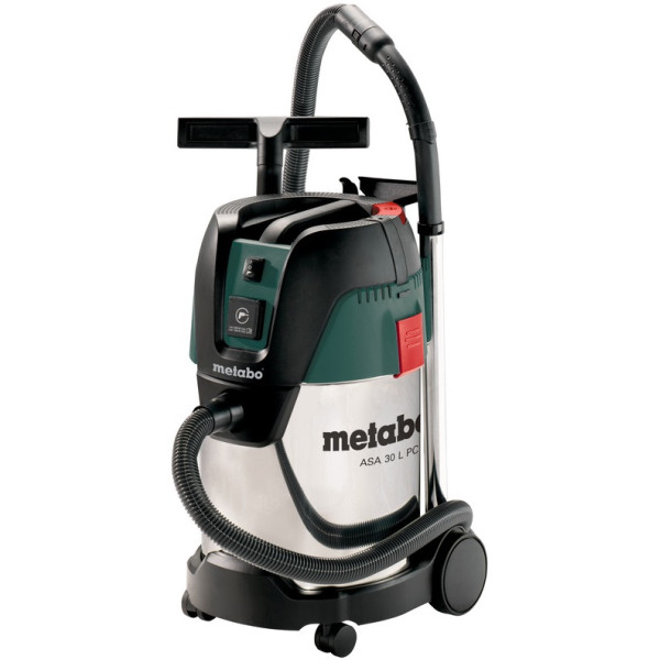 Пилосос професійний Metabo ASA 30 L PC Inox 1250Вт 210мБар контейнер 30л 9.6кг