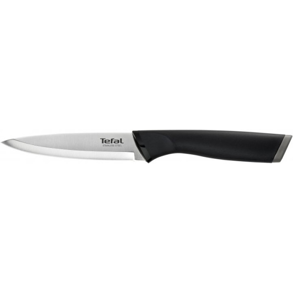 Кухонний ніж універсальний Tefal Comfort, 12см, нержавіюча сталь, пластик, чорний