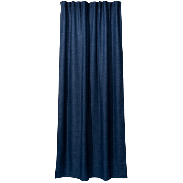 Штора ARDESTO 150х270см, рогожка, 100% поліестер, синій темний